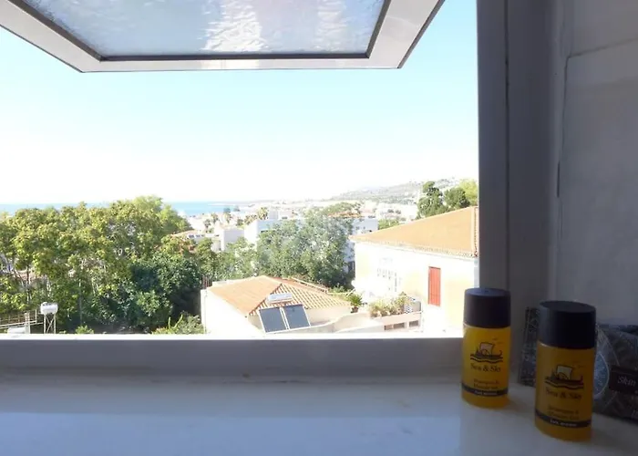 아파트 Chania Locals Rooftop *